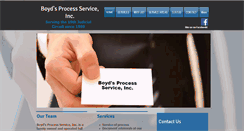 Desktop Screenshot of boydsprocess.com